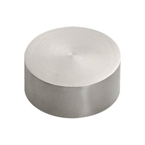 Lavi Industries End Cap, Flush, used for Wood, for 2" Tubing, Satin Stainless Steel 44-600W/2 - main